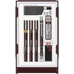 Hype Store Rotring Isograph Teknik Çizim Seti, 3 Adet Teknik Çizim Kalemi (0,2 Mm, 0,3 Mm, 0,5 Mm) + 1 Adet 0,5 - Standart