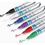 Hype Store Schneider Paint-It Akrilik Kalemler (Set 1 2 mm Yuvarlak Uçlu, Ahşap, Tuval, Taş Vb. Için Yüksek Kap - Çok Renkli - Standart