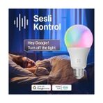 Hype Store Smart Akıllı Wi-Fi LED Akıllı Rgb Ampul Mobil Uygulama Denetimli ve Alexa Uyumlu Çok Renkli Lamba (1 Adet) X7021 - 0,5 W - Altın
