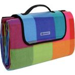 Hype Store Songmıcs GCM61C Piknik Örtüsü, Renkli Kareli Desen, 195 x 150 cm Ab - Standart