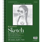 Hype Store Strathmore 400 Serisi Eskiz Defteri, Geri Dönüştürülmüş Kağıt, 11X14 Inç, 100 Yaprak - Çizim, Illüst - Çok Renkli - Standart