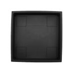 Hype Store The Hc Companies 14 Inç Kare Plastik Bitki Tabağı - Saksılar Için Iç Mekan Dış Mekan Bitki Tepsileri - 14"X14"X1.8", Siyah - Option-1 - 51R-Turuncu