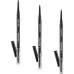 Hype Store Ultra Thin Fırça Başlıklı & Asansörlü Ucu Ince Kaş Kalemi 003 Brown (3 Paketi) - 0-Siyah