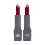 Hype Store Uzun Süre Kalıcı Yoğun Renk Veren Nemlendirici Parlak Ruj - Glossy Lipstick 318 (2 Paketi) - Option-1