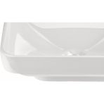 Hype Store Water Jewels 4441B403-1361 Kare Çanak Lavabo, Clean, 40 Cm, Beyaz