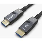 Hype Store Woxcon - 8k HDMI Aoc Fiber Kablo - HDMI 2.1 Standart - 48GBPS, 8k 60Hz, 4K 120Hz, 4K 60Hz, Earc, Hdr