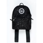 Hype Unisex Mini Sırt Çantası – Black Speckle (Siyah Beyaz Desenli) Kaliteli Kalın Kumaş, Sağlam Fermuar