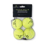 Hyper Pet Tenis Köpek Oyun Topu Yeşil 4'lü Paket (Orta Boy)