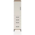 Hyperion Dolap 4 Raflı 2 Çekmeceli Tek Kapaklı 44X44X182 Çam-Aytaşı - Atlas Çam
