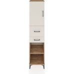 Hyperion Dolap 4 Raflı 2 Çekmeceli Tek Kapaklı 44X44X195 Çam-Aytaşı - Atlas Çam