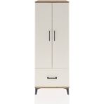Hyperion Dolap 4 Raflı Tek Çekmeceli 2 Kapaklı 60X44X163 Çam-Aytaşı - Atlas Çam
