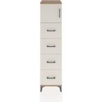 Hyperion Dolap 4 Raflı Tek Çekmeceli Tek Kapaklı 44X44X182 Çam-Aytaşı - Atlas Çam