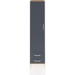 Hyperion Dolap 5 Raflı 2 Çekmeceli Tek Kapaklı 44X44X195 Çam-Antrasit - Atlas Çam