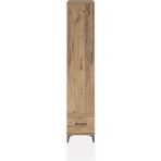 Hyperion Dolap 5 Raflı Tek Çekmeceli Tek Kapaklı 44X44X221 Çam-Çam - Atlas Çam
