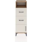 Hyperion Dolap Tek Raflı 2 Çekmeceli Tek Kapaklı 44X44X134 Çam-Aytaşı - Atlas Çam