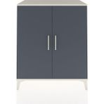 Hyperion Şifonyer 2 Kapaklı 88X44X106 Antrasit-Aytaşı