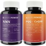 Hyperpower NMN (50 mg) 60 Tablet & PQQ (20 mg) + CoQ10 (100 mg) 60 Tablet – 2'li Set | Toplam 120 Tablet | Made in USA