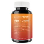 HyperPower PQQ + CoQ10, 60 Tablet, 20mg PQQ + 100mg Koenzim Q10 (Made in USA)