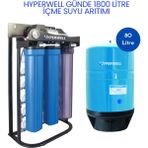 Hyperwell Günde 1,8 Ton Sanayi Tipi Su Arıtma Cihazı - Pompa