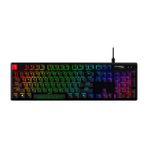 HyperX Alloy Origins PBT HX Red Mekanik Oyuncu Klavye Türkçe siyah