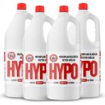 Hypo Çamaşır Suyu 4 x 2,5 kg - 10 lt