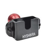 HYSHIKRA Kamyon İki Yönlü Telsiz Tutucu Araba Walkie Talkie Montaj (25mm/0.98 inç) Aksesuar, El Radyo/Hoparlör Mikrofon/Mobil Radyo Hoparlörü Baofeng Kenwood Motorola Quansheng ile Uyumlu
