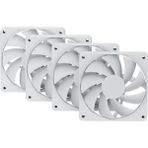 Hyte FA12 Snow White 120MM 4’lü Kasa Fanı (FAN-HYTE-FA12-WW-4 ) - Beyaz