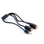 Hytech HY-B105 0.3M Stereo F To 2 Rca M Kablosu