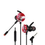 Hytech HY-GK4 Kırmızı Kamuflaj Kulakiçi Oyuncu Kulaklık