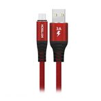 Hytech HY-X210 Kırmızı Micro USB 1 mt Data ve Şarj Kablosu