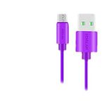 Hytech HY-X81 1m 2A Micro Usb Mor Şarj Kablosu Poşetli