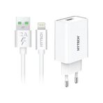 Hytech HY-XE22 Beyaz 2.1A Lightning Kablolu Duvar Şarjı
