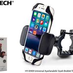 Hytech HY-XH09 Siyah Universal Ayarlanabilir Bisiklet Telefon Tutucu