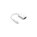 Hytech HY-XO48 Beyaz USB F to Lightning 10 cm Kablolu OTG Çevirici