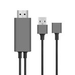 Hytech HYXO51 Siyah-gri Usb-f To Hdmı 1m Mobil Telefon Uyumlu Kablo