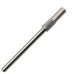 HYTOOS Küçük Mandrel Ucu, Küçük Zımpara Bandı Dosyaları için Profesyonel 3.1mm Mini Mandrel Biti, Paslanmaz Çelik Zımpara Matkap Ucu, Manikür Sanatı Elektrikli Matkap Dosya Aracı