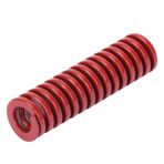 Hyuduo 2 Adet OD 10mm ID 5mm Yüksek Hassasiyetli Çelik Orta Yük Formu Kalıp Yayı Kırmızı Form Helezon Yay Yay (mu926yx1g4-03)