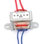 Hyuduo AC 12V/24V Çıkış Gerilimi Girişi 220V Güç Dönüştürücü, 2W 50Hz Tek Güç Trafosu, EI Elektrik Güç Trafosu, Endüstriyel Kullanım Trafo (24V)