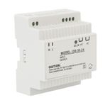 Hyuduo Aşırı Yük Aşırı Akım Ve Aşırı Gerilim Koruması Ile Endüstriyel Sınıf 30W Trafo DINAnahtarı Güç Kaynağı ABS Malzeme Isı Dağıtımı (24V)