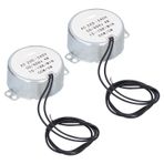 Hyuduo CCW Motor 2 Adet 50TYC Senkron Motor Mini Büyük Tork 15‑18R MIN CW CCW Rotasyon Aksesuar Seti Okul Projesi Için Mikrodalga Fırın Elektrik Motoru