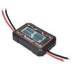 Hyuduo DC Güç Ölçer, Arkadan Aydınlatmalı Gösterge Ölçer, Güneş Enerjisi Sistemi için Elektrik Ölçer 0-60V(150A)