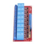 Hyuduo Röle Alıcı Devre Kartı, Güvenli Uzaktan Kumanda Anahtarı Için Evrensel Kızılötesi 10A Röle Alıcı Kartı, Motor, Işık, Kapı DIY Kablosuz, Kontroller (12V)