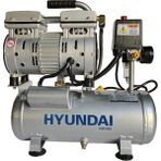 Hyundai 550W Sessiz & Yağsız Kompresör 6 Lt Hava Hacmi 6 Bar Motor Gücü 0,73 hp ile İdeal Performans