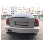 Hyundai Accent Admire Uyumlu Body Kit Difüzör 4 Çıkış Yuvarlak Siyah Model 2