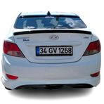 Hyundai Accent Blue (2011-2019) Arka Tampon - Eki (Plastik)