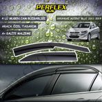 Hyundai Accent Blue 2011 Mugen Cam Rüzgarlığı