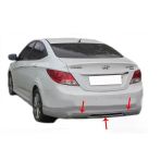 Hyundai Accent Blue İcin Rb Arka Tampon Alti Fiber 2011 Ve Sonrasi
