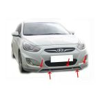 Hyundai Accent Blue İcin Rb On Tampon Alti Fiber 2011 Ve Sonrasi