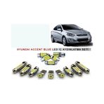 Hyundai Accent Blue Led Iç Aydınlatma Ampul Seti Parlak Beyaz