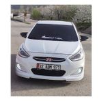 Hyundai Accent Blue Sinyalli Batman Yarasa Ayna Kapağı Piano Black Abs Plastik
